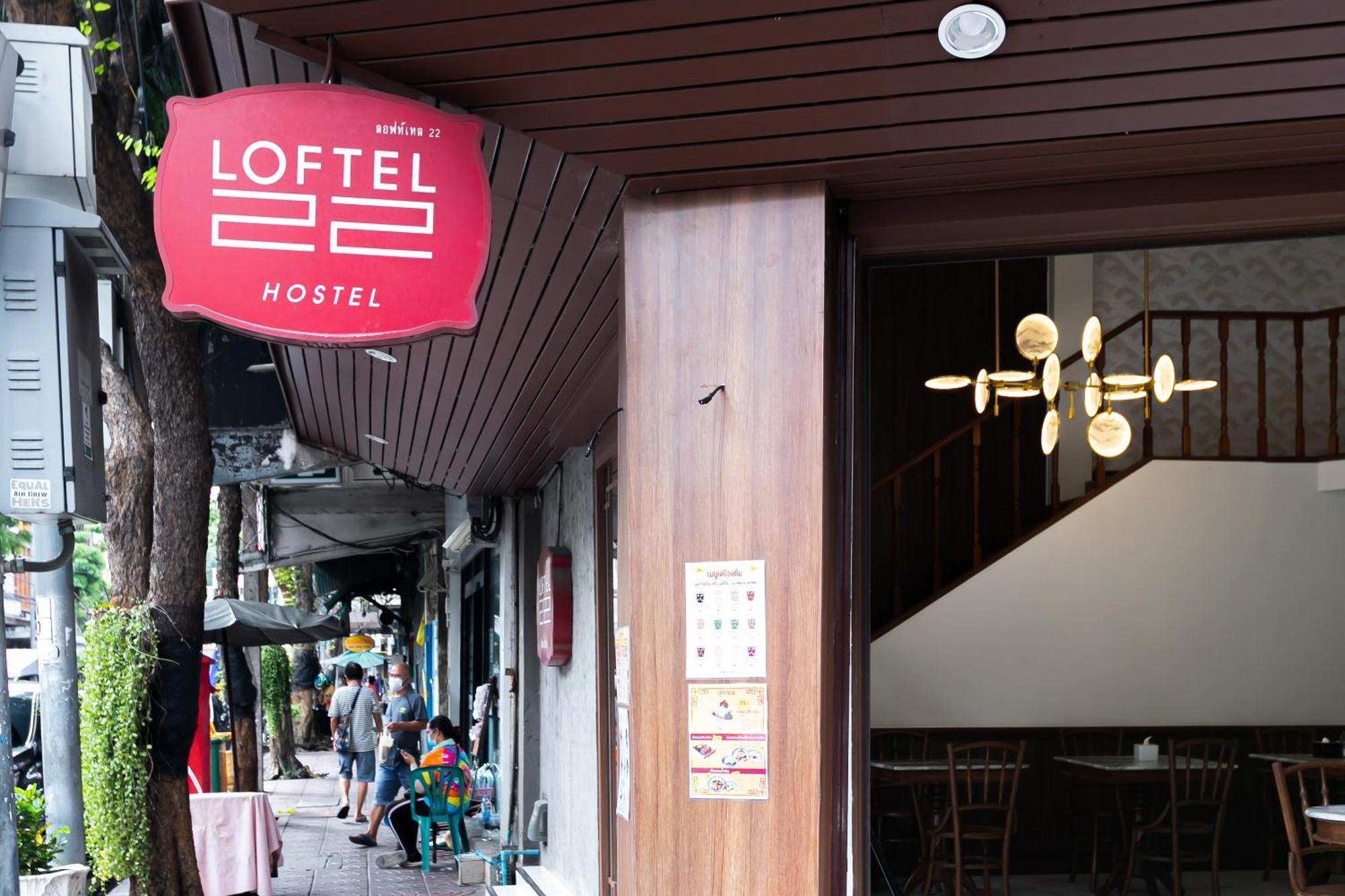 Loftel 22 Hostel Bangkok Dış mekan fotoğraf